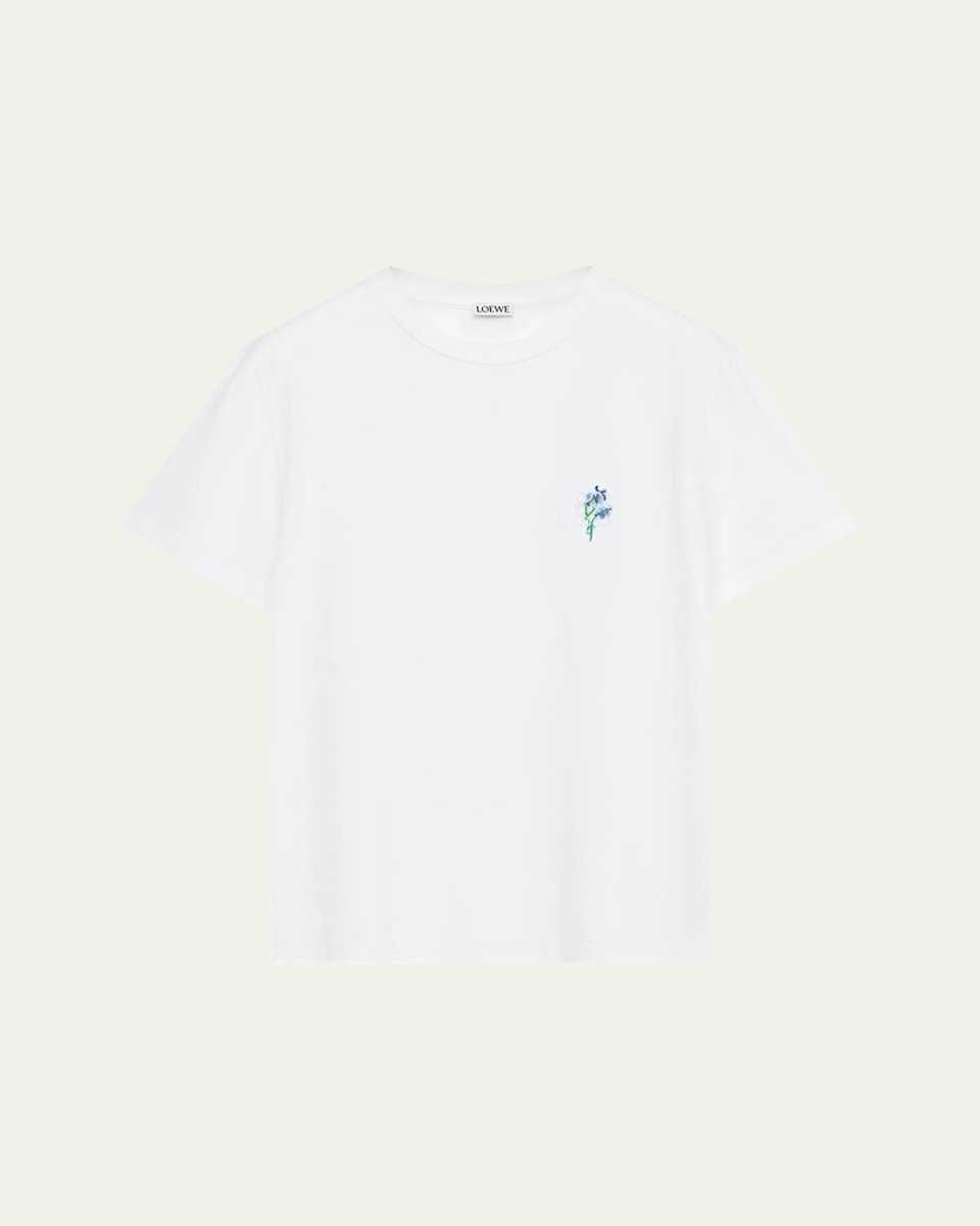 Floral Anagram Short-Sleeve T-Shirt